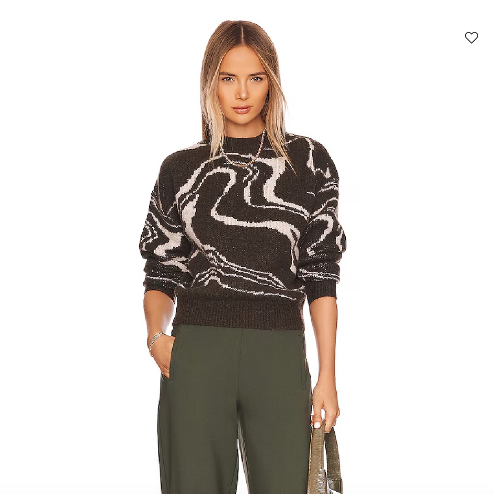 NWT ASTR the Label Olive Saira Sweater, Size Small